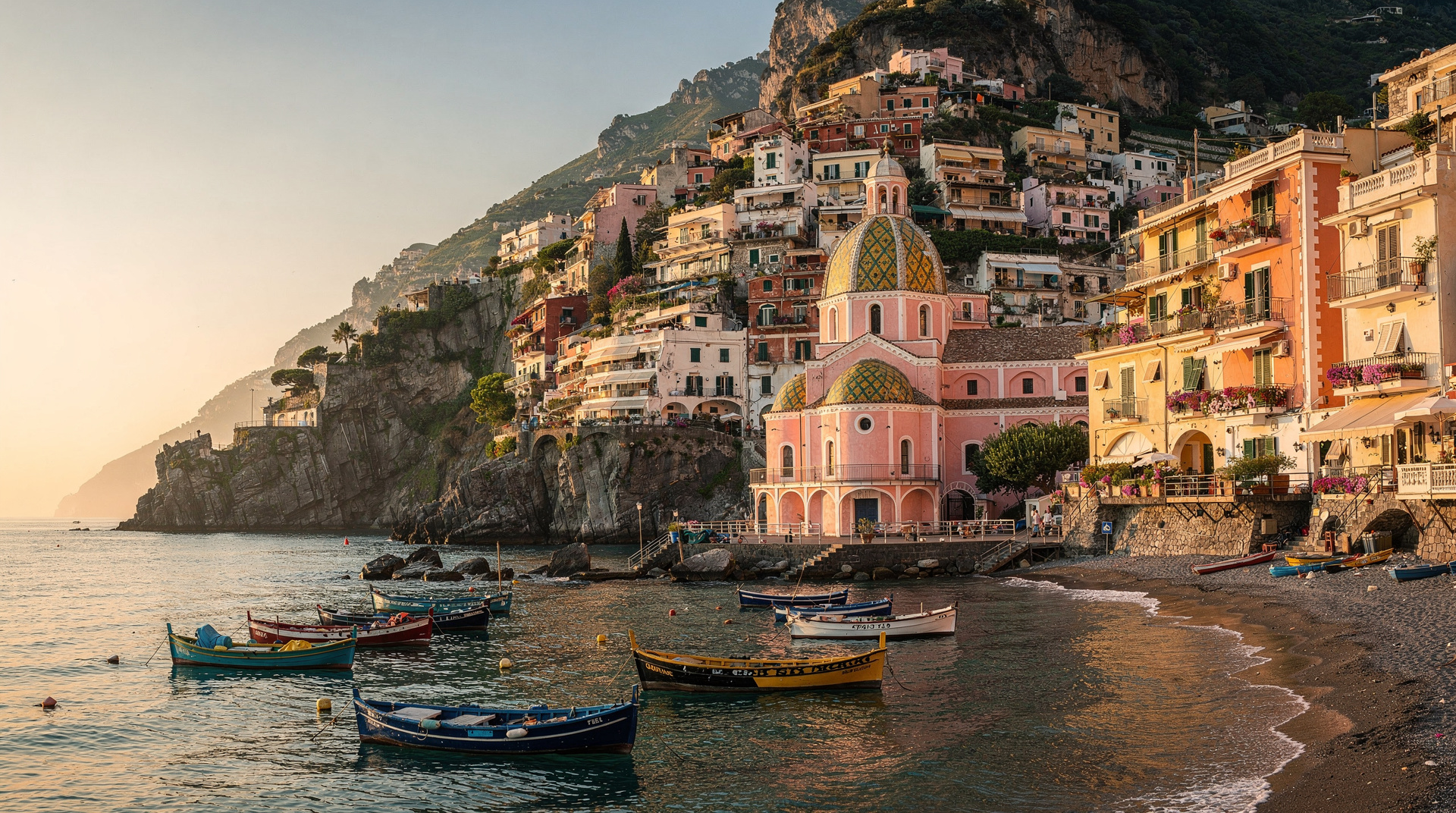 Positano, Naples and Campania