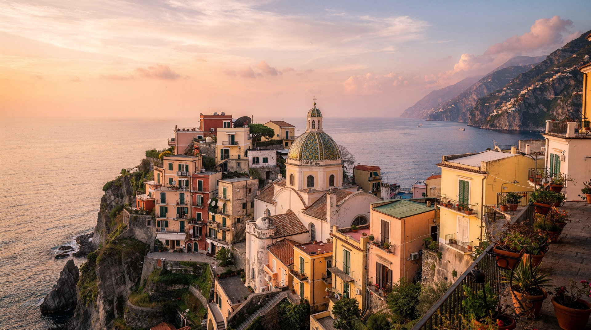 Praiano, Naples and Campania