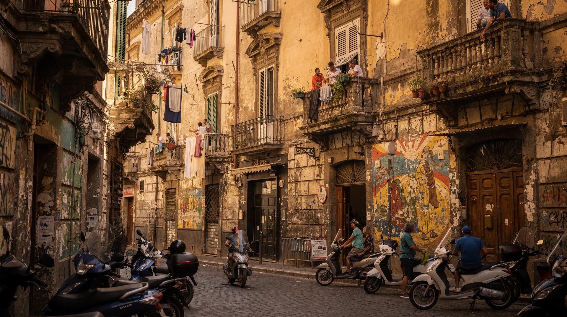 Rione Sanità, Naples and Campania