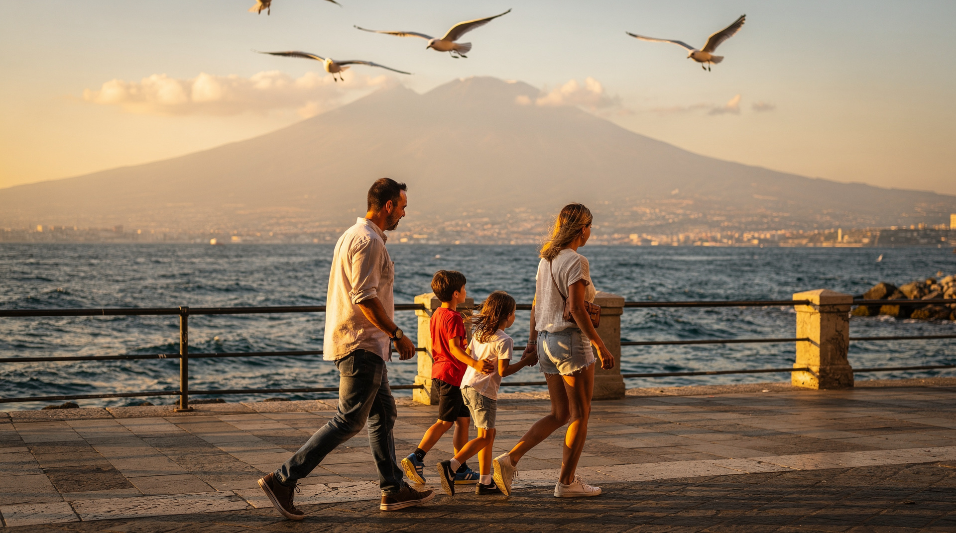 Excursiones de un día en familia desde Nápoles: las mejores opciones de Campania para niños — Las mejores excursiones familiares desde Nápoles: Pompeya, Herculano, Prócida, I